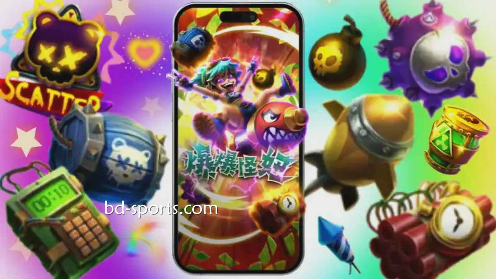 《爆爆怪妞》老虎机奖金最高达51000倍，FB玩家一定得玩！！！